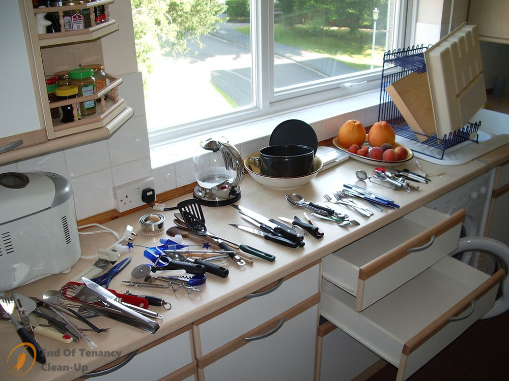 An organised kitchen